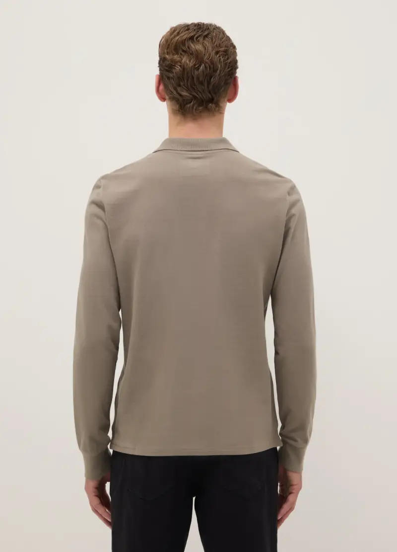 OVS Polo Uomo Beige 4011326 miniatura 3