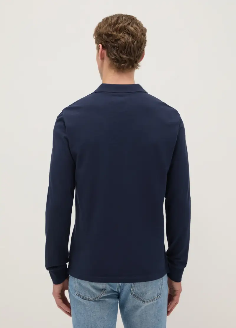 OVS Polo Uomo Blu 4011328 miniatura 3