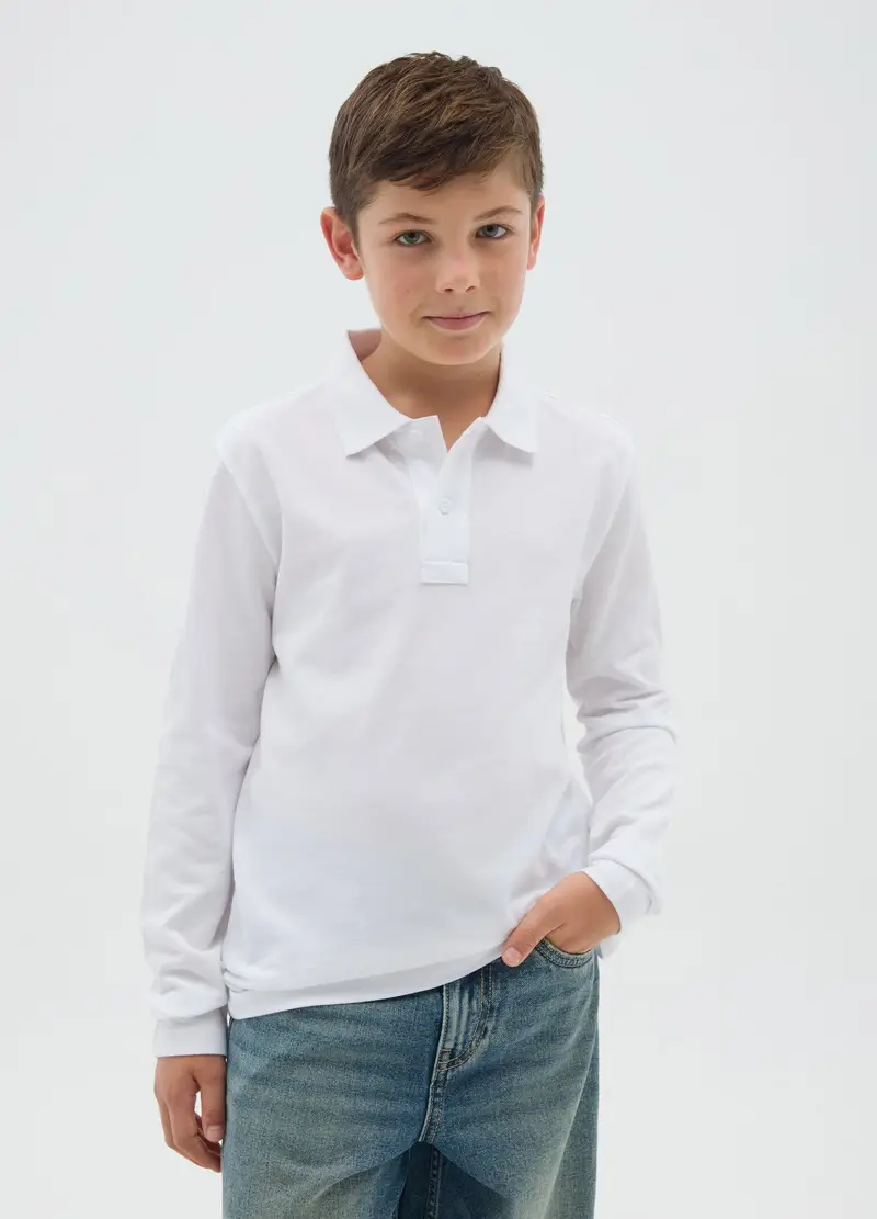 OVS Polo Bambino Bianco 1175331