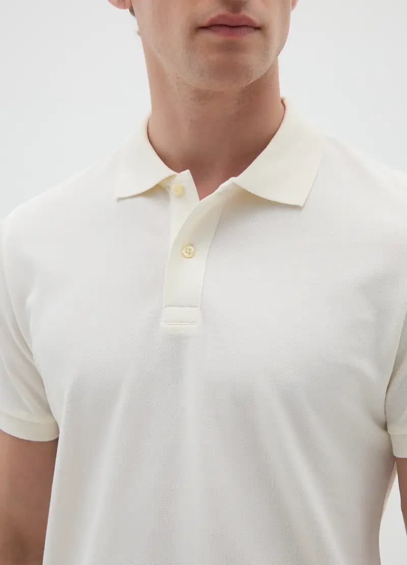 OVS Polo Uomo Beige 4122400 miniatura 2