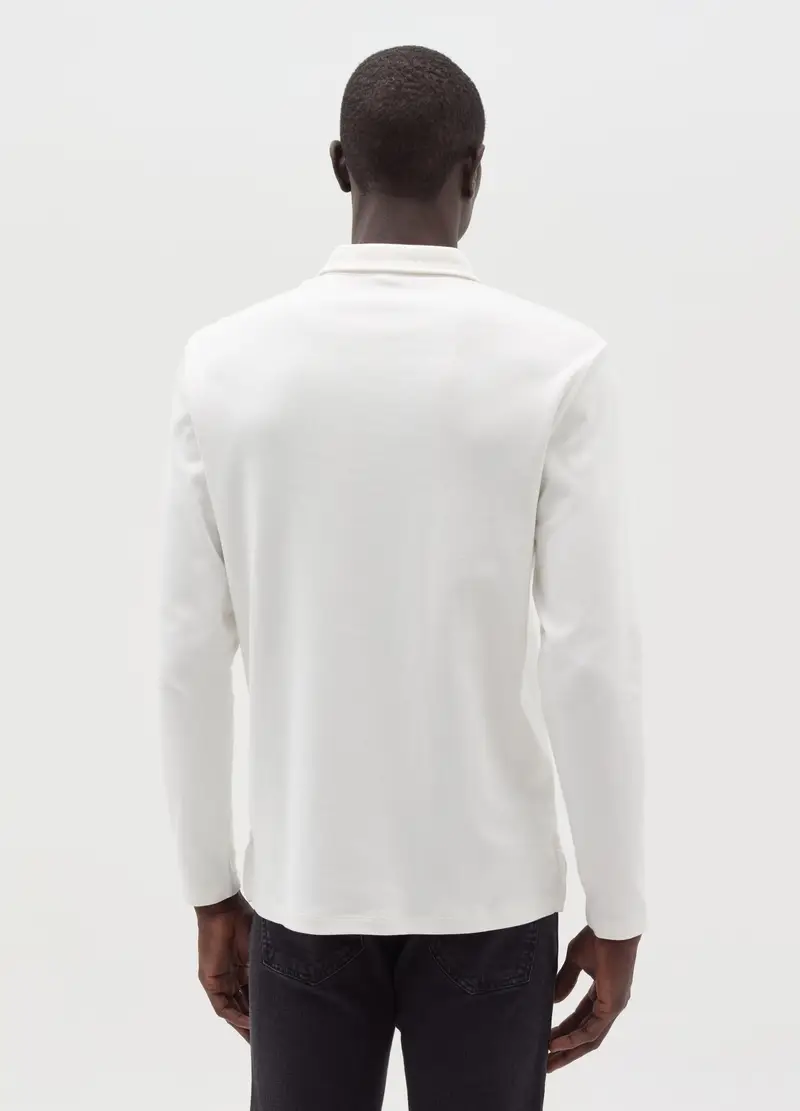 OVS Polo Uomo Bianco 4103159 miniatura 3