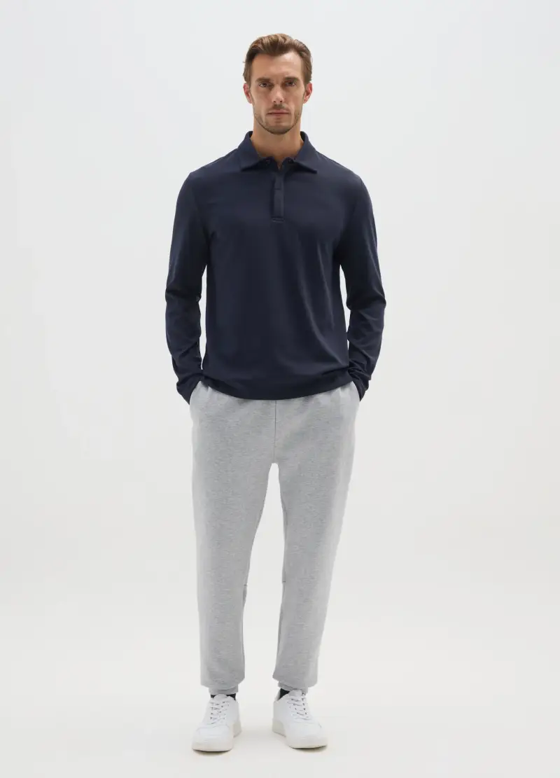 OVS Polo Uomo Blu 3047934 miniatura 2