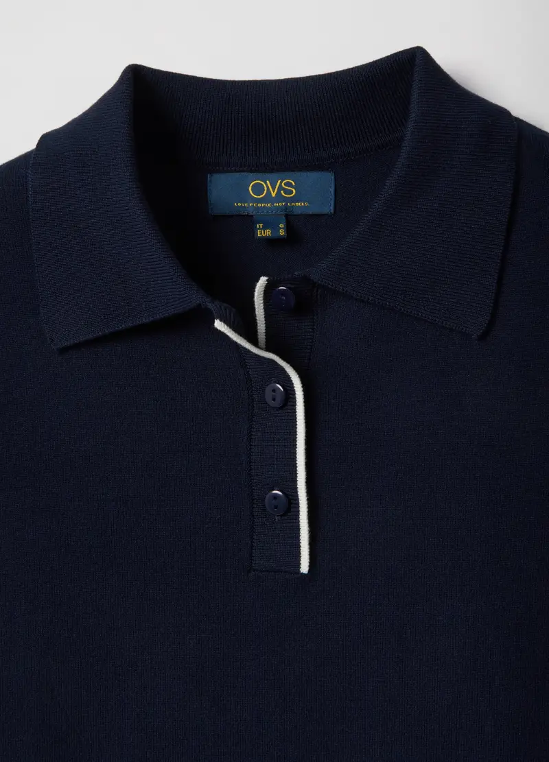 OVS Polo Donna Blu 4154705 miniatura 2