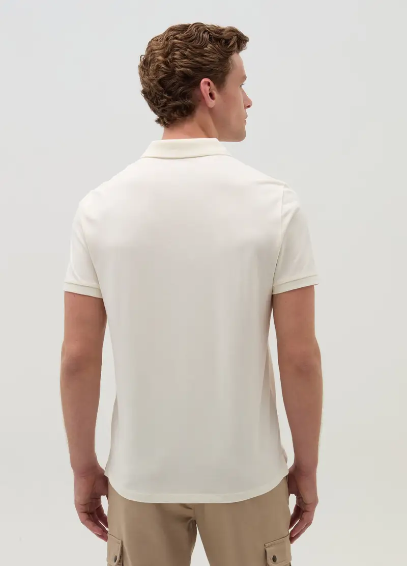 OVS Polo Uomo Bianco 4306689 miniatura 3