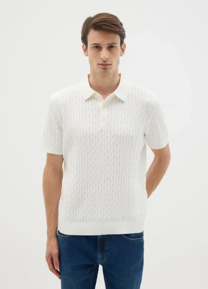 OVS Polo Uomo Bianco 3898684