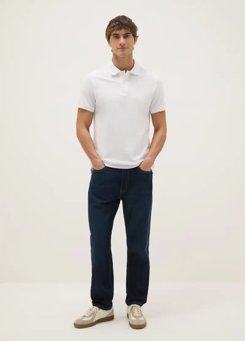 OVS Polo Uomo Bianco 4315754 miniatura 2