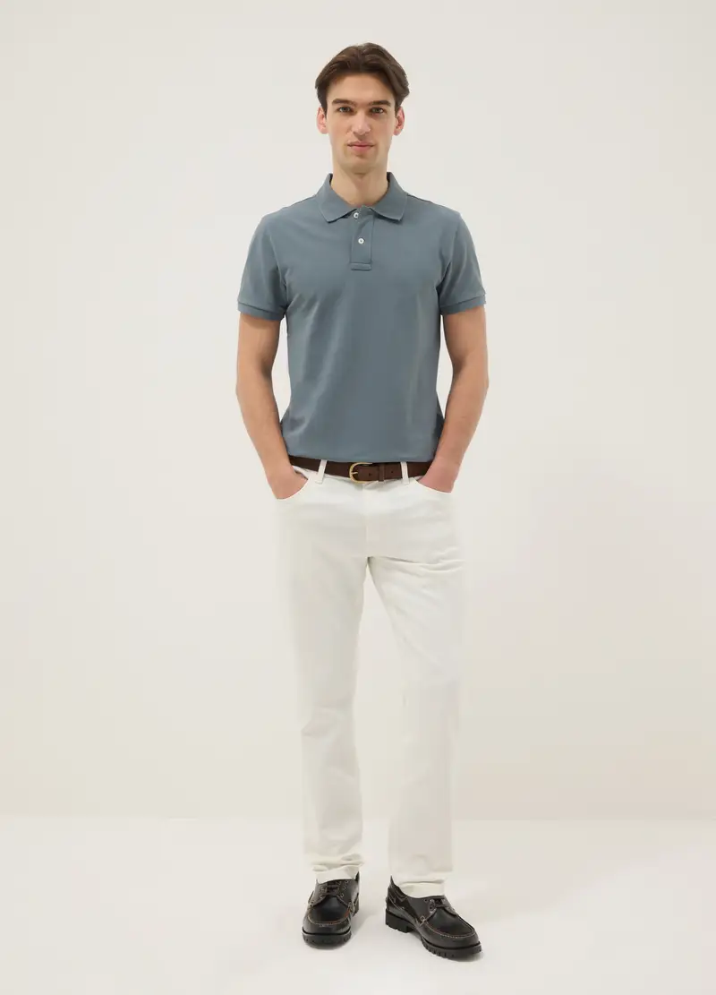 OVS Polo Uomo Grigio 4315748 miniatura 2