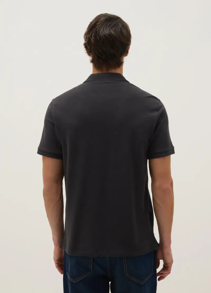 OVS Polo Uomo Nero 4154752 miniatura 3