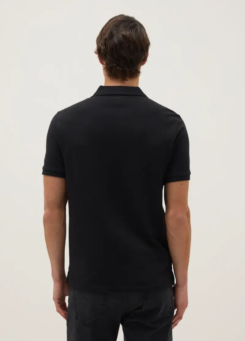 OVS Polo Uomo Nero 4312358 miniatura 3