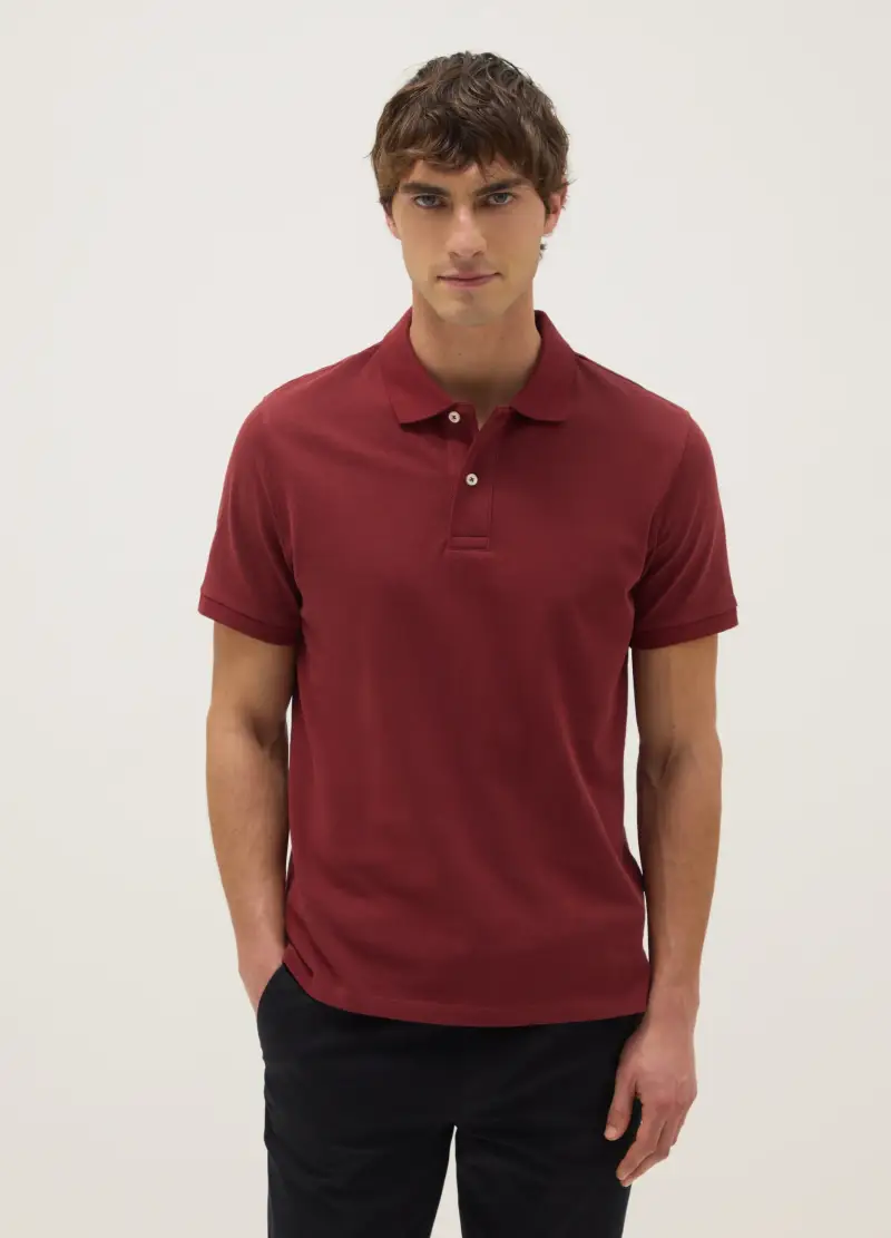 OVS Polo Uomo Rosso 4154753 miniatura 2