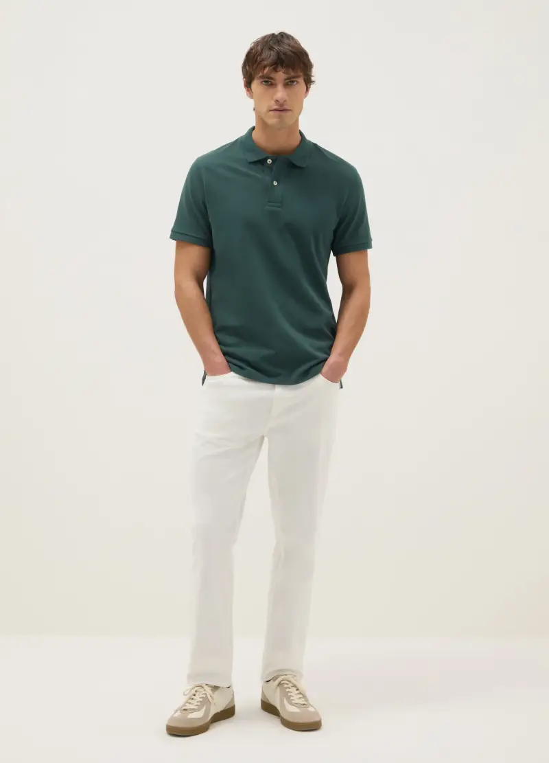 OVS Polo Uomo Verde 4154754 miniatura 2