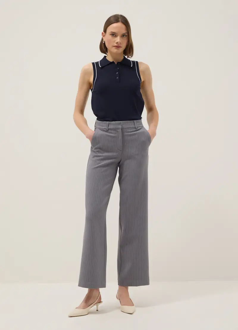 OVS Polo Donna Blu 4330231 miniatura 2