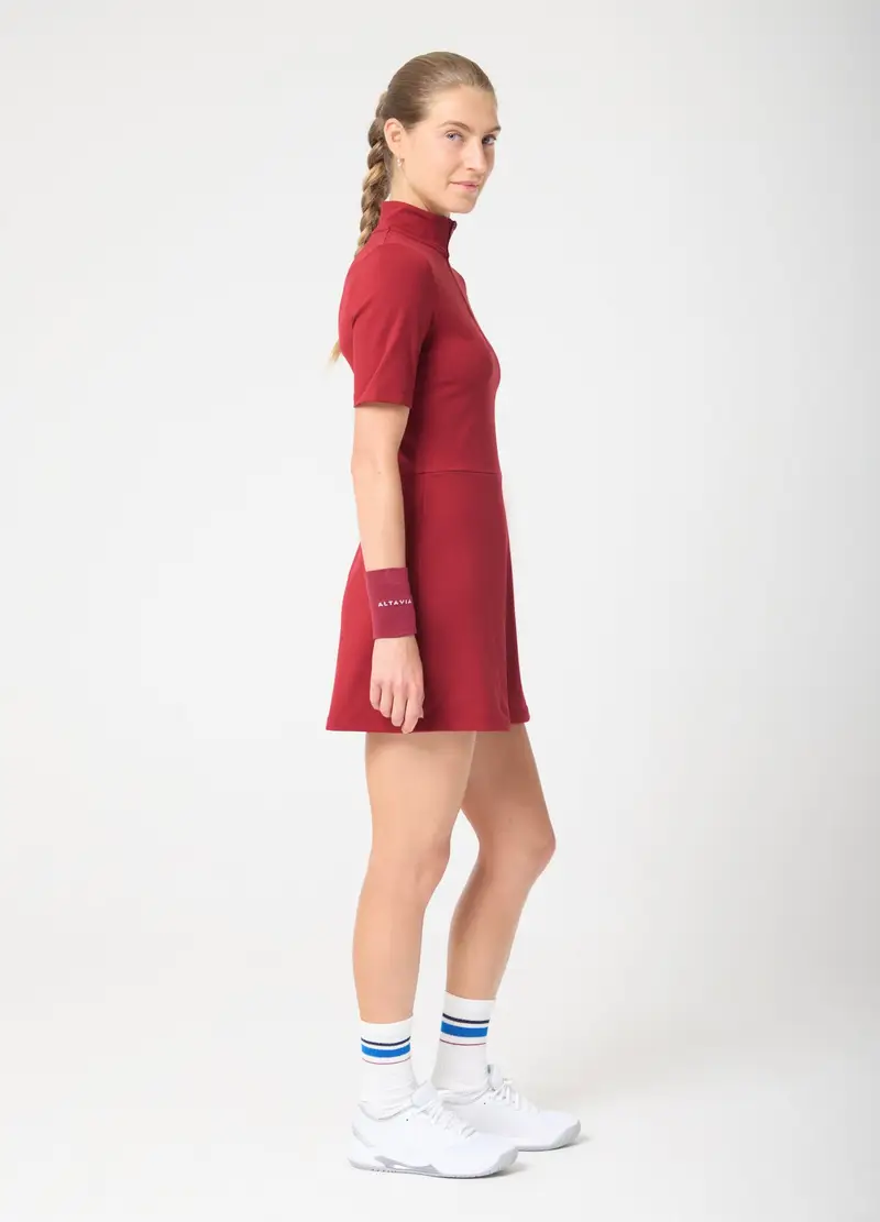 OVS, Polsini Sportivi Altavia Court, Donna, Rosso, Taglia: ONE SIZE