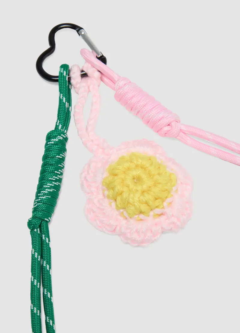 Portachiavi Multicolor Con Fiore, Donna, Multicolor miniatura 2