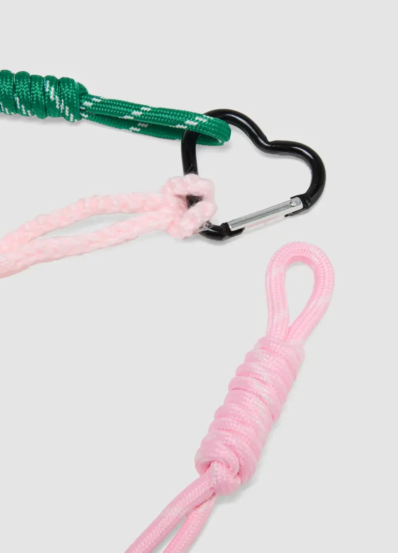 Portachiavi Multicolor Con Fiore, Donna, Multicolor miniatura 3