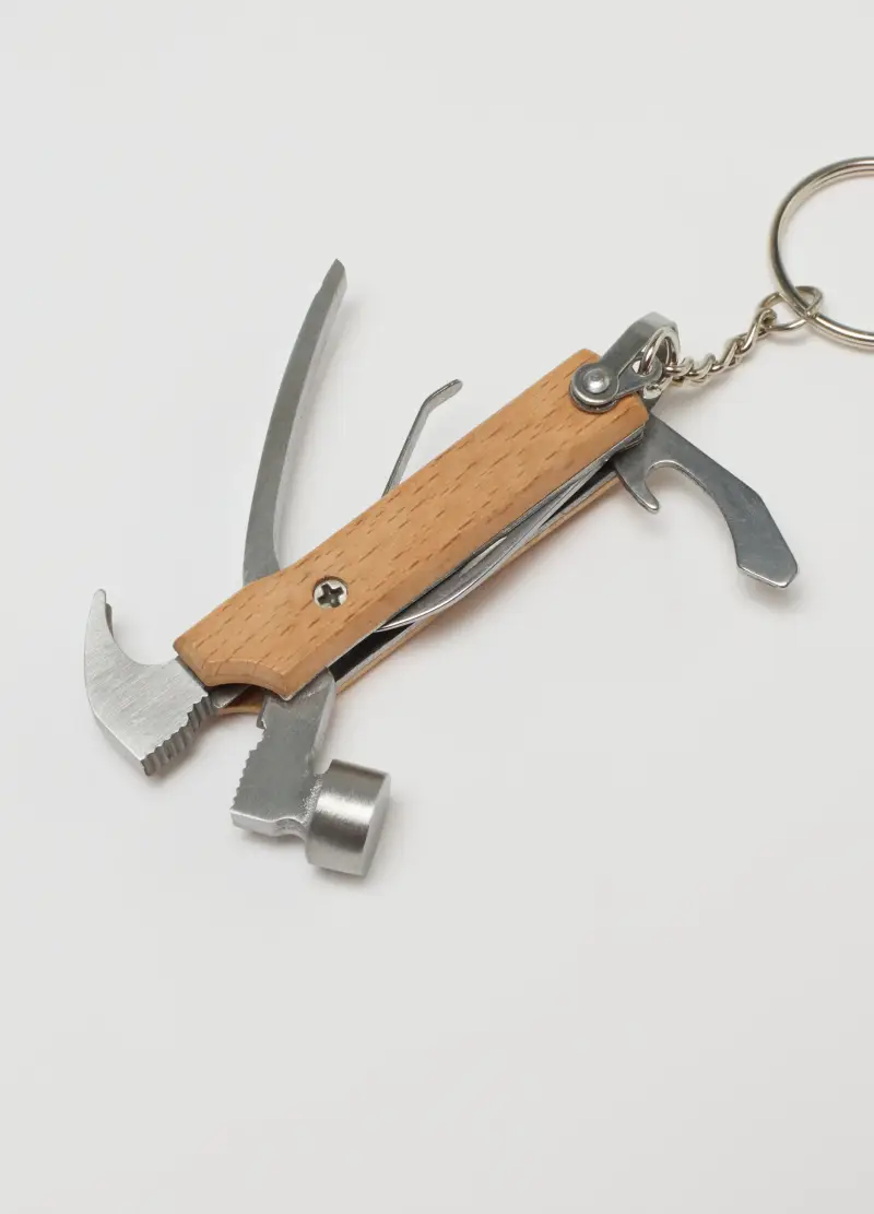 OVS Portachiavi Uomo Grigio 3576051 miniatura 3