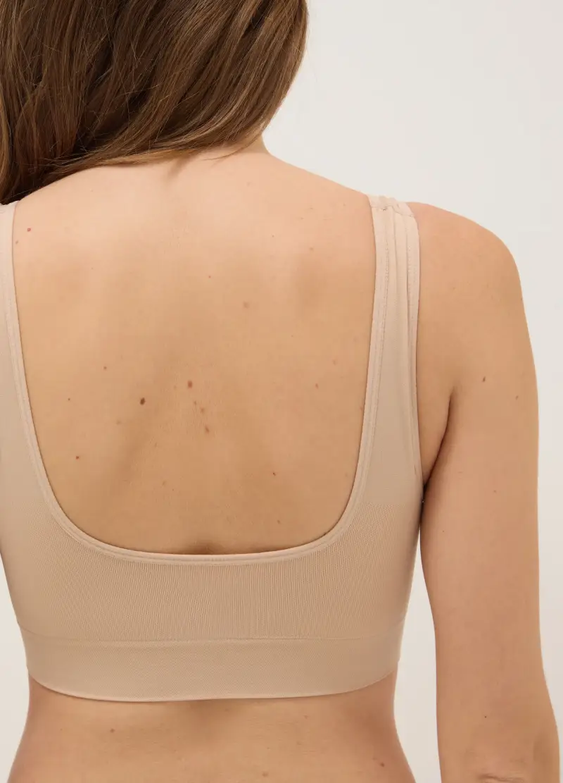 Reggiseno Beige A Copertura Totale, Donna, Beige miniatura 3