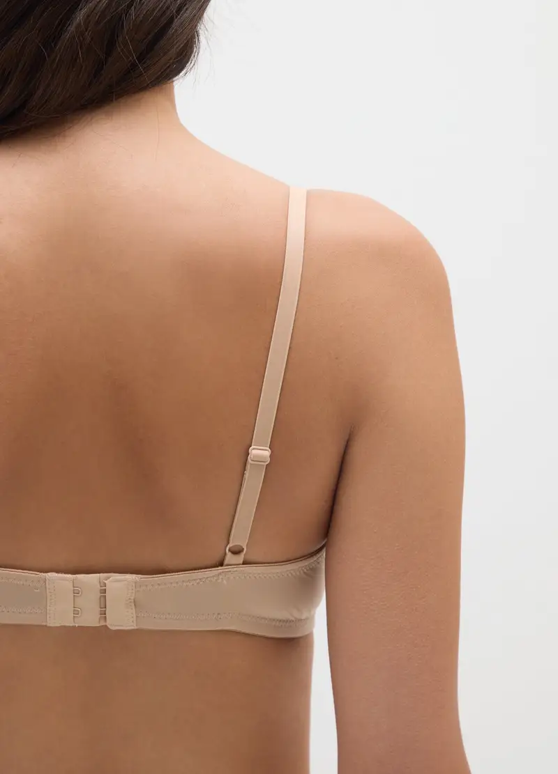 OVS, Reggiseno Beige Con Coppe Imbottite, Donna, Beige, Taglia: 2B miniatura 2