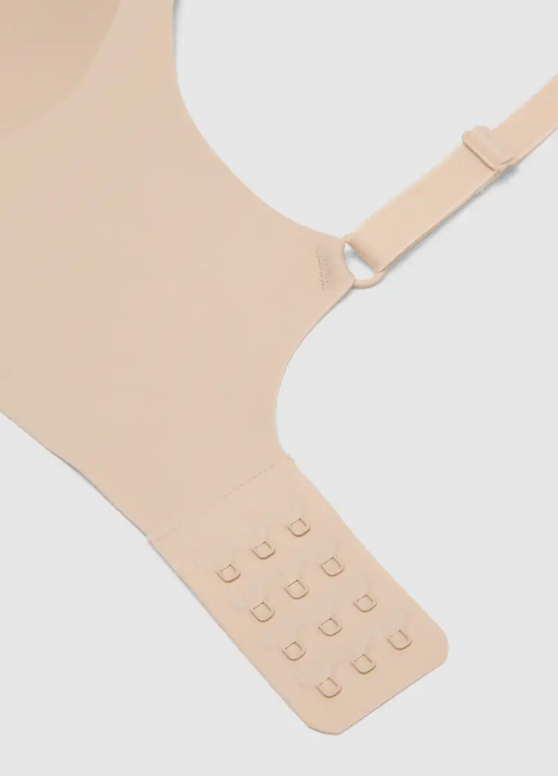 Reggiseno Beige Con Imbottitura Removibile, Donna, Beige miniatura 2