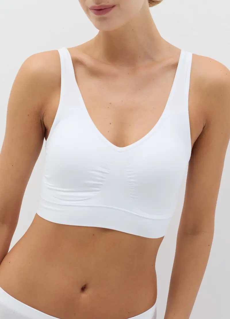 OVS Bralette Donna Bianco 976400 miniatura 2