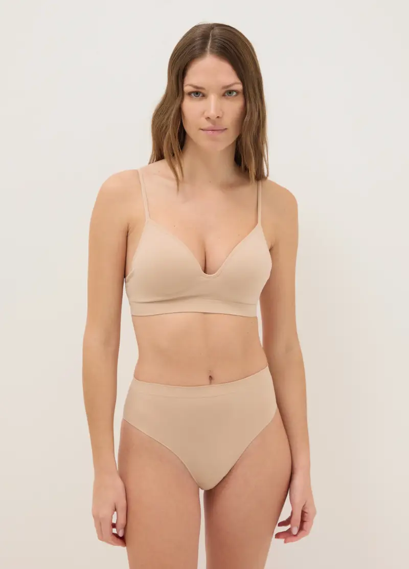 OVS Bralette Donna Beige 3984104 miniatura 2
