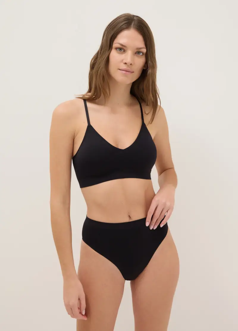 OVS Bralette Donna Nero 3984079 miniatura 2