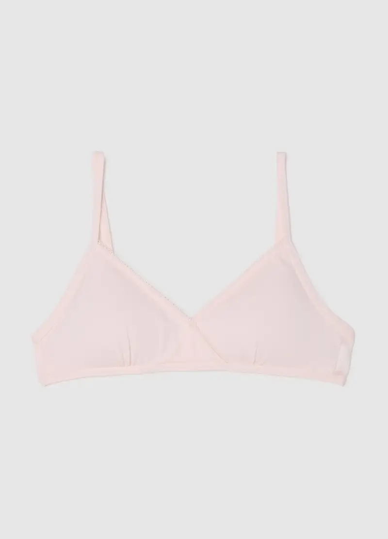 OVS, Reggiseno Da Ragazze In Cotone Rosa Regular Fit, Bambina, Rosa, Taglia: 10-11