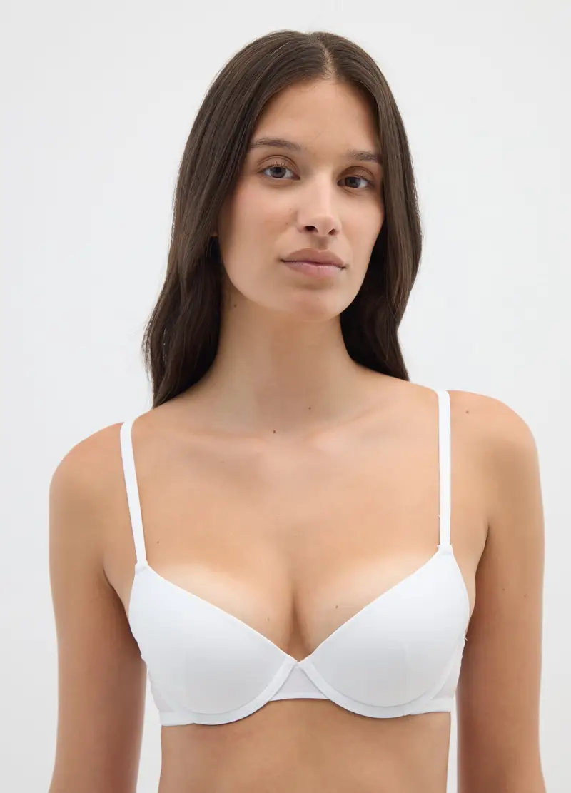 OVS , Reggiseno Imbottito Bianco, Donna, Bianco, Taglia: 3B