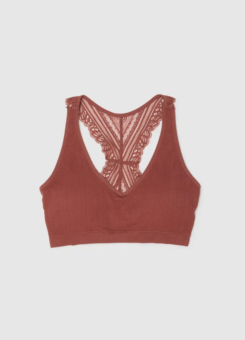 OVS , Reggiseno Marrone, Donna, Marrone, Taglia: S