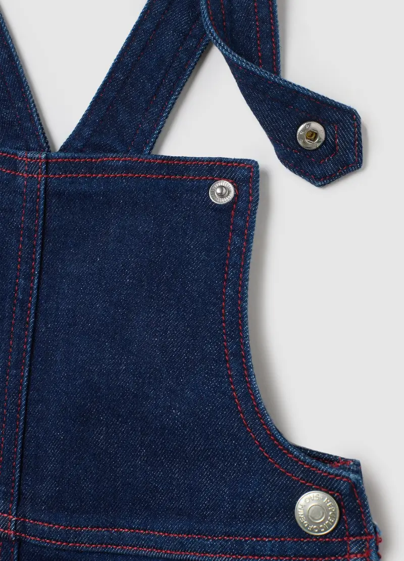 OVS Salopette Bambina Denim 1094197 miniatura 3