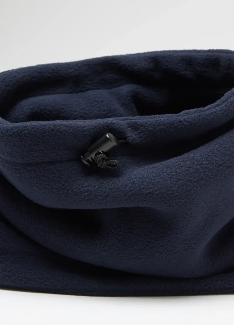 Scaldacollo In Pile Blu, Uomo, Blu miniatura 3