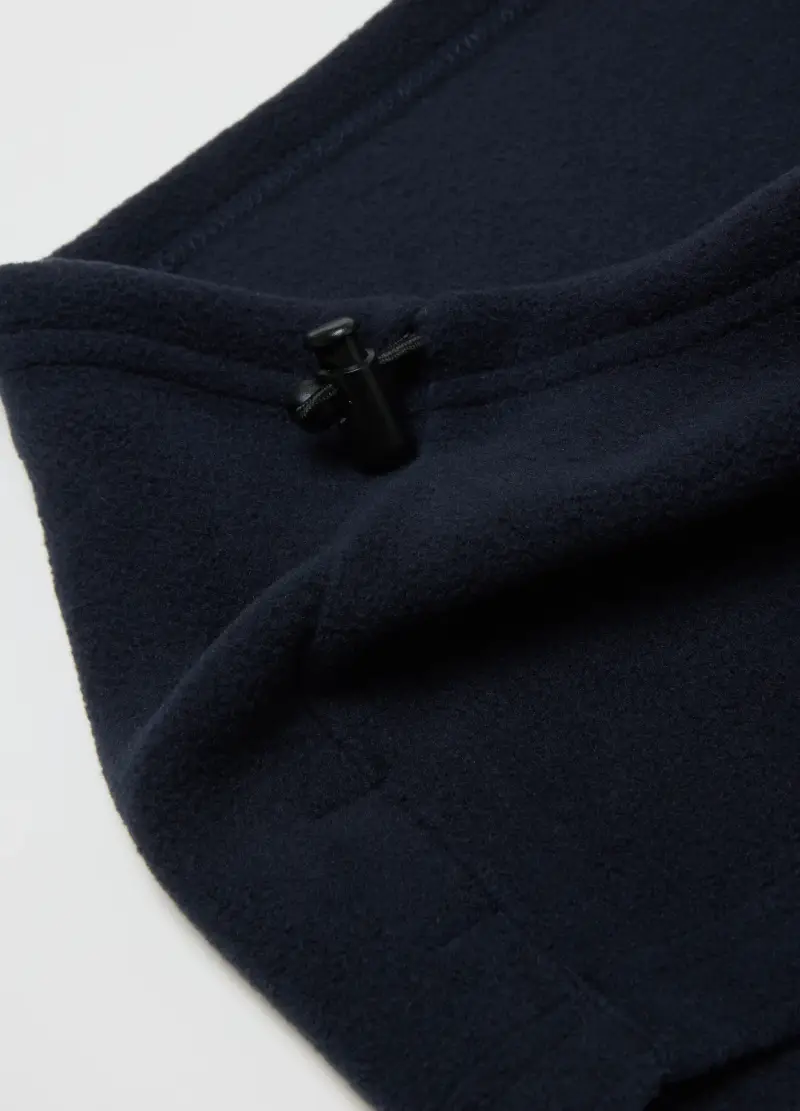 Scaldacollo In Pile Blu, Uomo, Blu miniatura 2