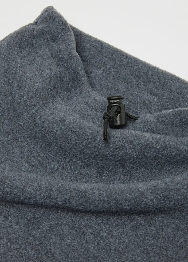 Scaldacollo In Pile Grigio, Uomo, Grigio miniatura 2