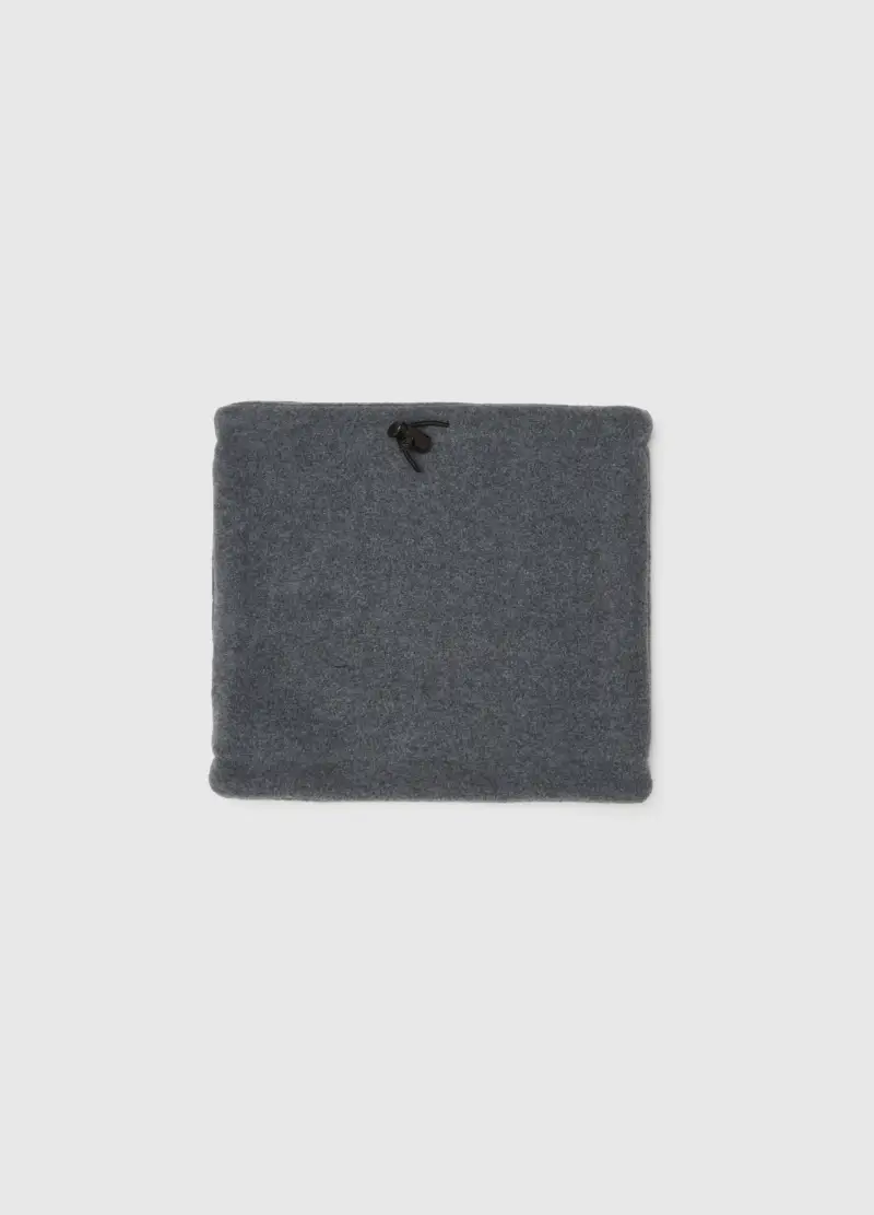 Scaldacollo In Pile Grigio, Uomo, Grigio