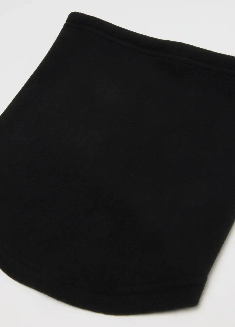 Scaldacollo In Pile Nero, Uomo, Nero miniatura 3