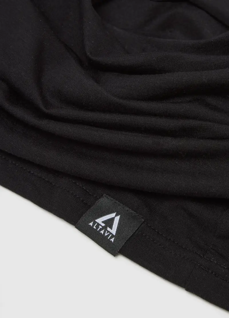 Scaldacollo Seamless Altavia With Deborah Compagnoni, Donna, Nero miniatura 3