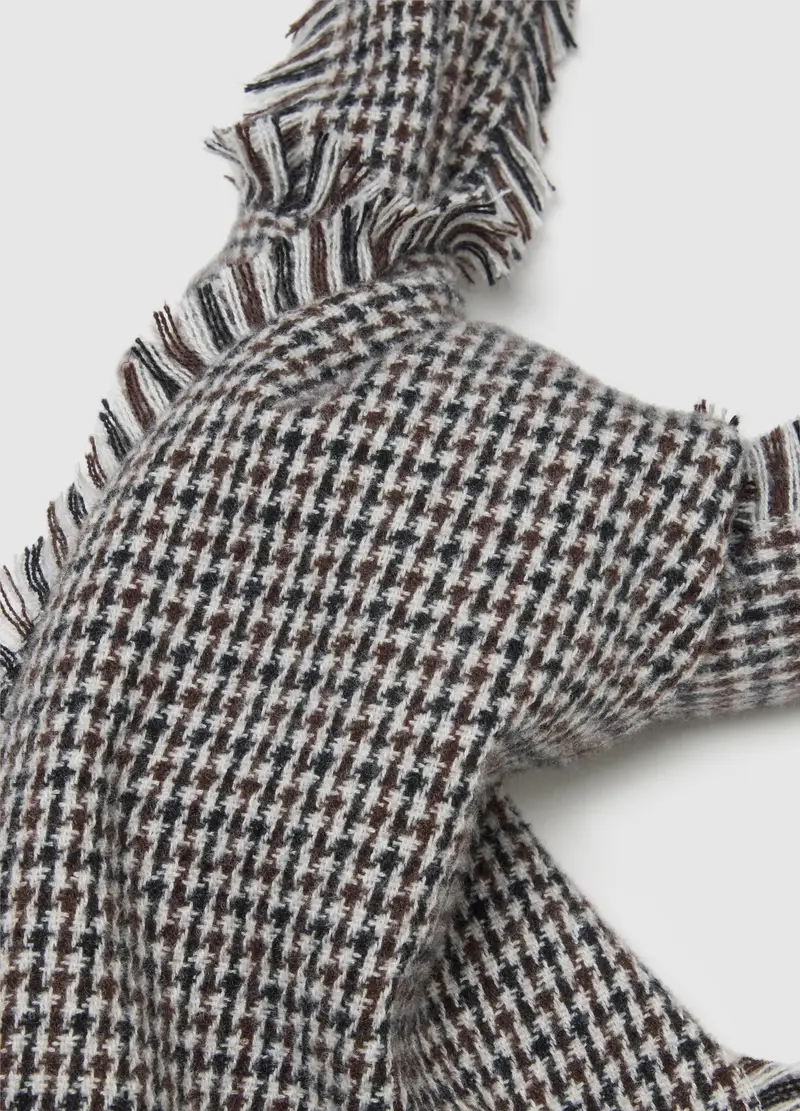 , Sciarpa A Quadri Multicolor, Uomo, Multicolor miniatura 2