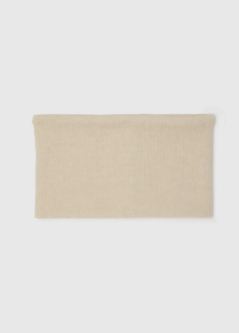 Sciarpa Beige Da Bambina, Beige