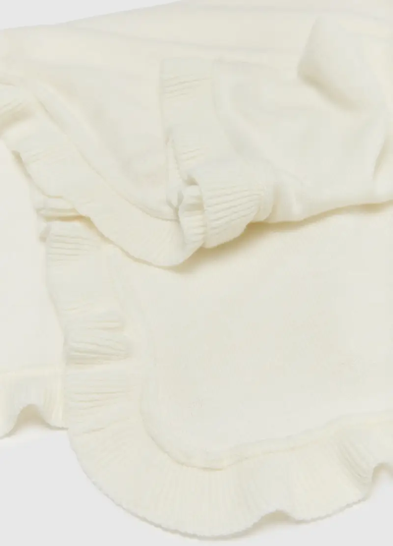 , Sciarpa Bianca, Donna, Bianco miniatura 3