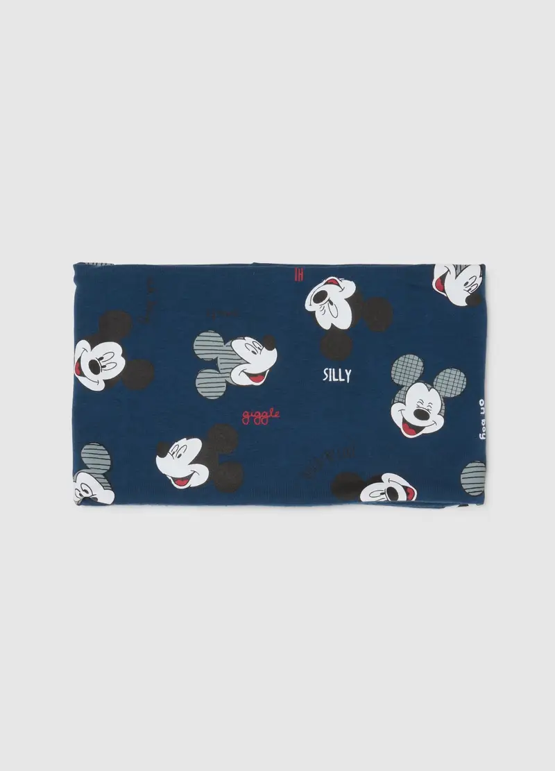 OVS, Sciarpa Da Neonato In Cotone Elasticizzato Blu, Bambino, Blu, Taglia: ONE SIZE