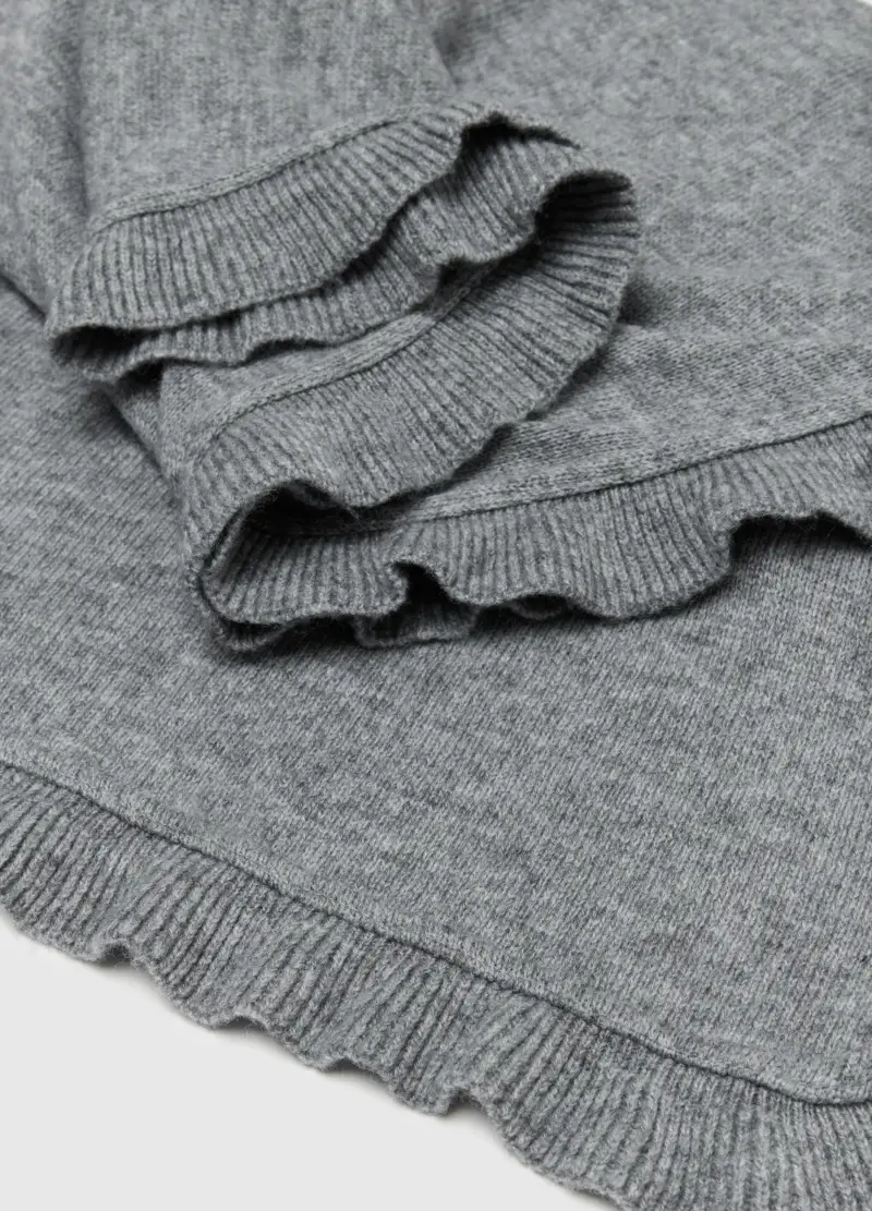 , Sciarpa Grigia, Donna, Grigio miniatura 3