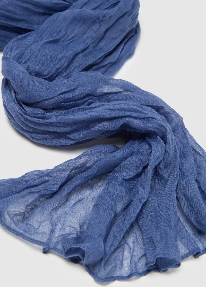 OVS, Sciarpa In Misto Blu, Donna, Blu, Taglia: ONE SIZE miniatura 2