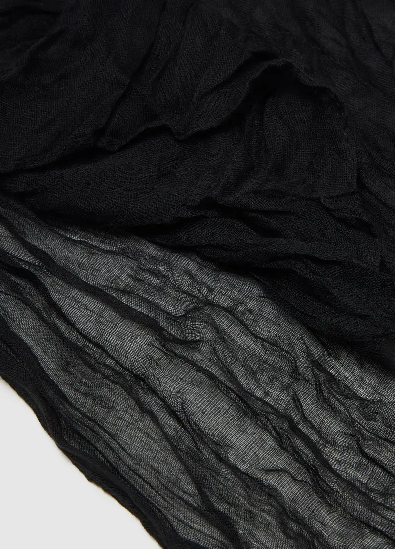 OVS, Sciarpa In Nero, Donna, Nero, Taglia: ONE SIZE miniatura 2