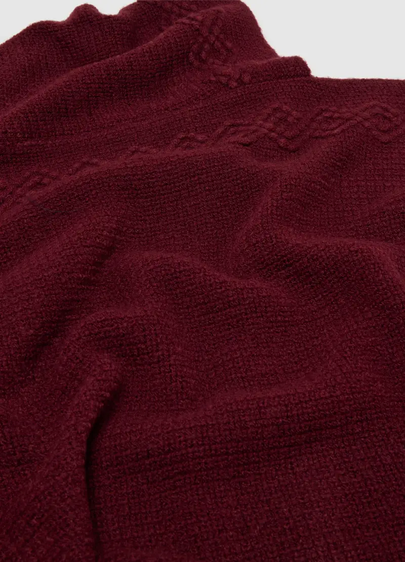 OVS, Sciarpa In Puro Acrilico Rossa, Donna, Rosso, Taglia: ONE SIZE miniatura 2