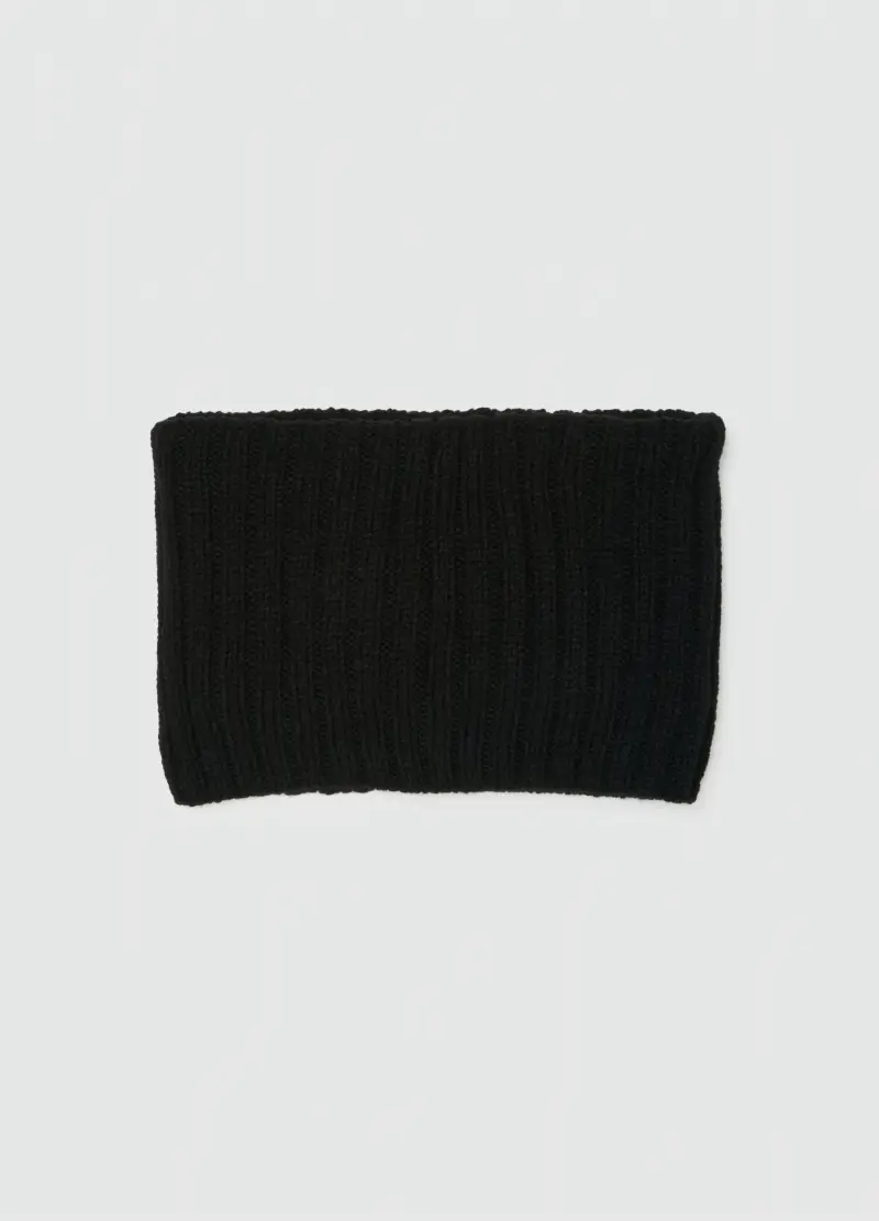 Sciarpa Nera, Uomo, Nero