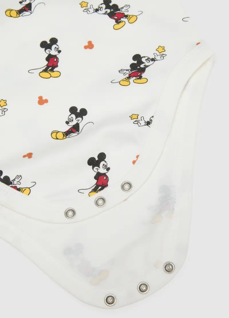 OVS, Set Bipack Body Da Neonato In Puro Cotone Bianco, Bambino, Bianco, Taglia: 9-12 miniatura 2