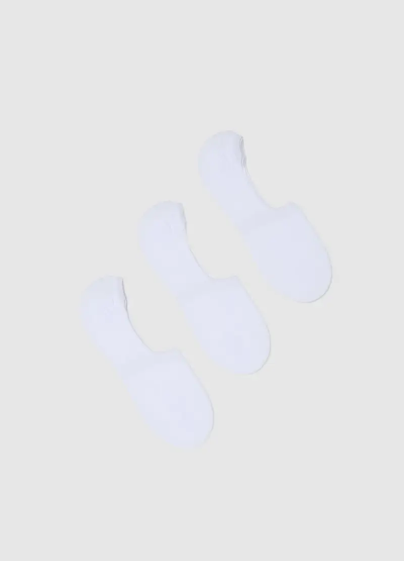 OVS , Set Calzini In Cotone Bianco Regular Fit, Uomo, Bianco, Taglia: 38-42