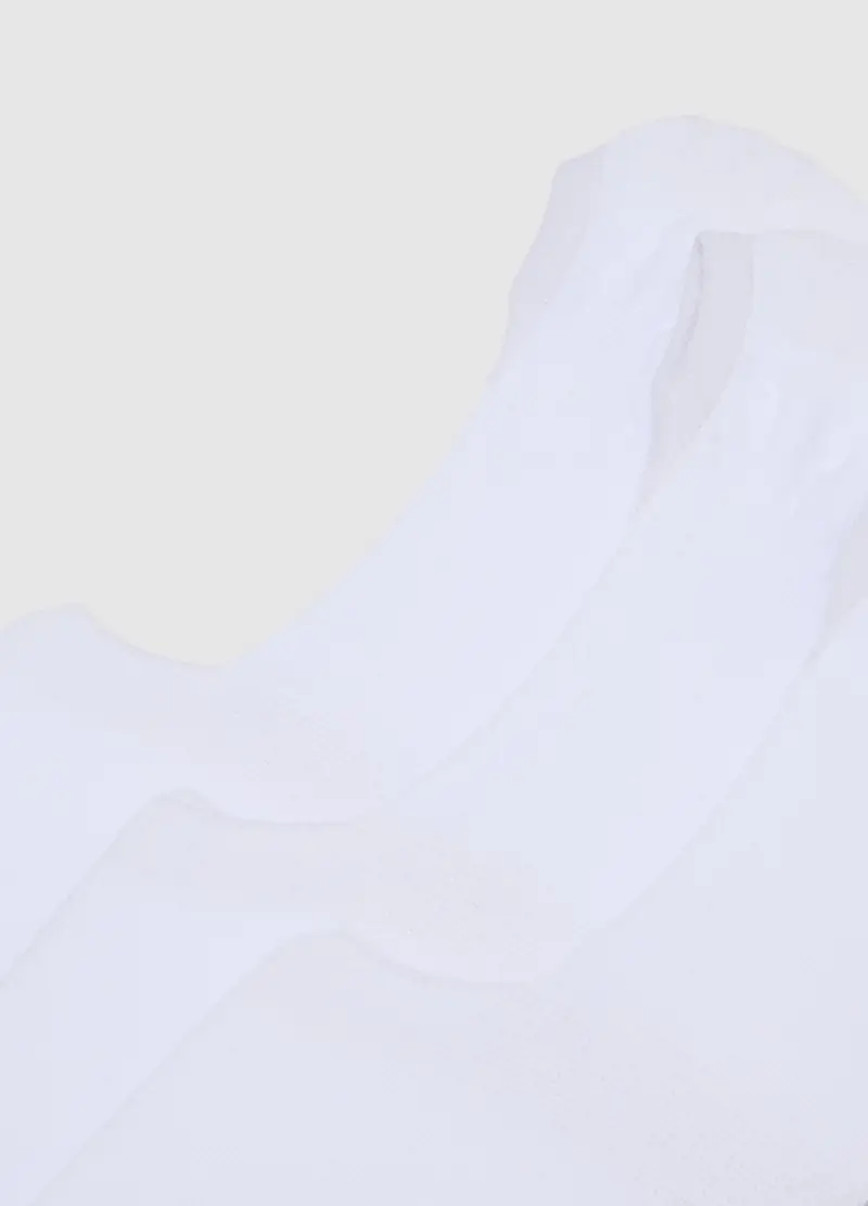 OVS, Set Calzini In Cotone Bianco Regular Fit, Uomo, Bianco, Taglia: 38-42 miniatura 2