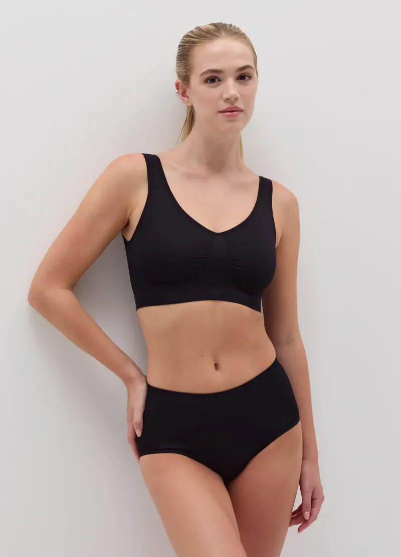 OVS HOUSEBRAND Slip Donna Nero 978681