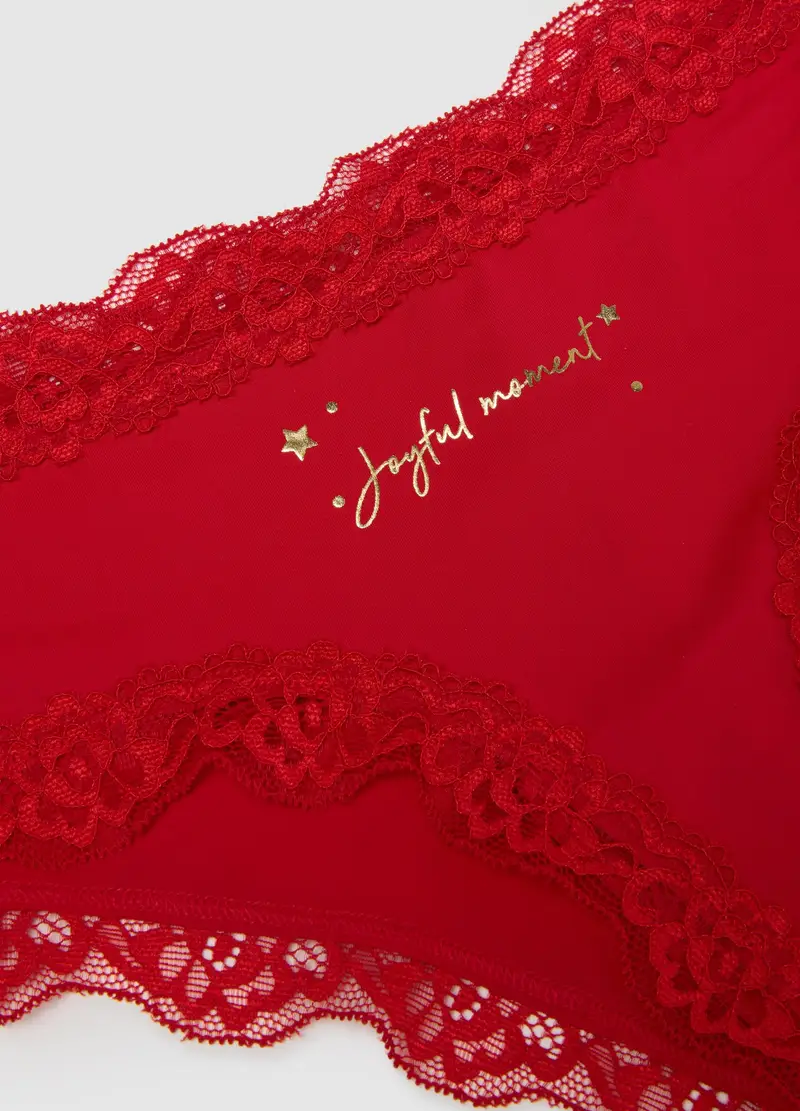 OVS Slip Donna Rosso 3408686 miniatura 2